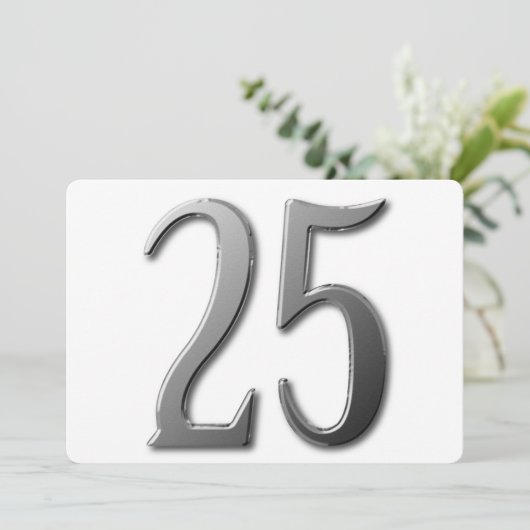 ２５ 招待状 (スタンド正面)