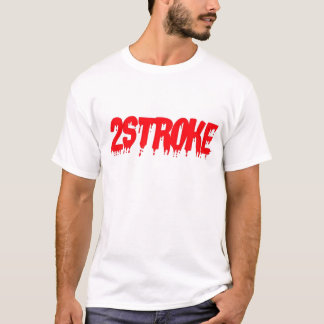 ２ＳＴＲＯＫＥ　ＢＩＫＥ　ＥＮＧＩＮＥ　ＭＯＴＯＲＣＹＣＬＥ Tシャツ