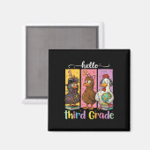 3年生おめでとうTシャツ マグネット (正面/裏面)
