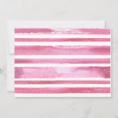 ３歳の女の子の誕生日　夏　アイスポップ　アイスクリーム 招待状 (裏面)