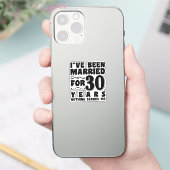 30年間の結婚生活を経て迎えた結婚記念日 シール (スマートフォン)