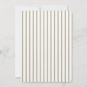 ３０歳の誕生日パーティーのための誕生日ディナー 招待状 (裏面)