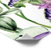 4月の雨が5月の花をもたらす ポスター (角)