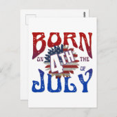 ４月４日生まれ ポストカード (正面/裏面)