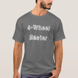 4輪マスター オフロード マッディング レクリエーション Tシャツ