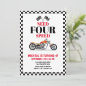 ４速の重いバイクが４歳の誕生日プレゼントに必要だ。 招待状 (スタンド正面)