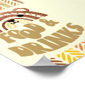 ４ｘ６ フード＆ドリンク ボヘミア ワイルドウッド クマの誕生日 ポスター (角)