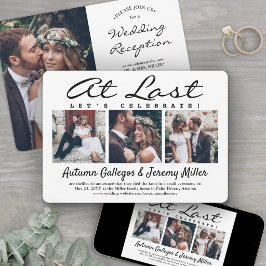 4 最後の結婚式 フォト アット 結婚 祝賀会 招待状