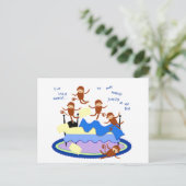 5匹の猿 ポストカード (スタンド正面)