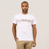 5台の自転車 Tシャツ (正面フル)