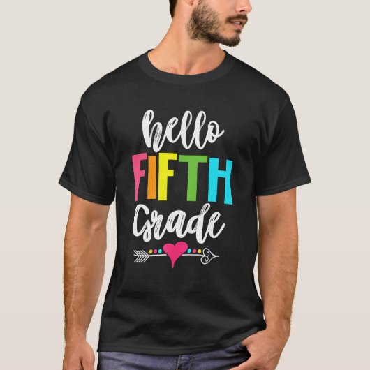 5年生の再開を歓迎するチーム 5年生の先生 Tシャツ (正面)