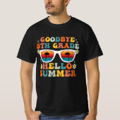 5年生 おつかれさま! 夏休みだね! おもしろい5年生の思い出Tシャツ Tシャツ (正面)