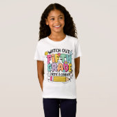 5年生、フルスピードで進もう! Tシャツ (正面フル)