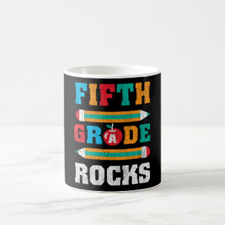 5年生 Rocks バックトゥースクール 生徒 キッズ ギフト コーヒーマグカップ
