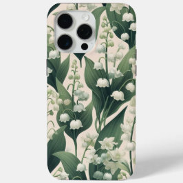 5月の誕生花 スズラン iPhone 15 PRO MAXケース