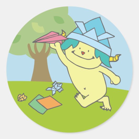 5月モンスターシール ラウンドシール (正面)