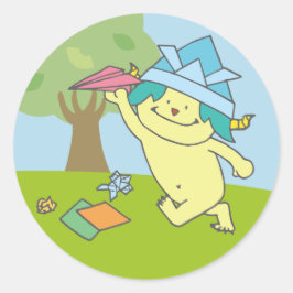 5月モンスターシール ラウンドシール