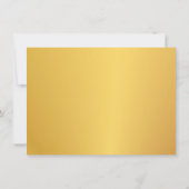 ５０周年結婚記念日サプライズパーティーご招待 招待状 (裏面)