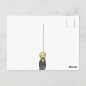 50歳の誕生日人生の節目 ポストカード (裏面)