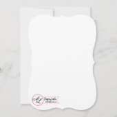 5x7 結婚式招待状 夕焼けの納屋 カントリー ラスティック 招待状 (裏面)