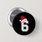 6と7のクリスマス ミーム 数字マッチング 缶バッジ (正面&裏面)