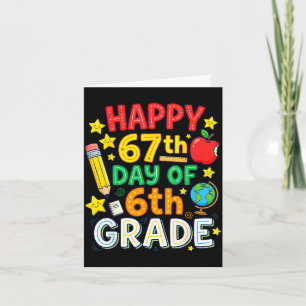 6年生の先生の67日目 6の6 カード