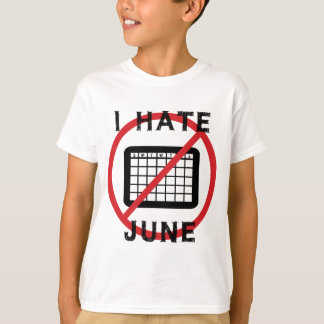 ６月嫌い Tシャツ