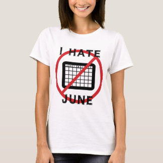 ６月嫌い Tシャツ