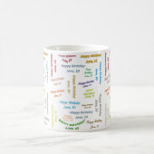 ６月１０日 誕生日マグカップ コーヒーマグカップ (中央)