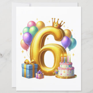 ６歳の誕生日おめでとう