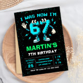 67のミーム 誕生日おめでとう 6歳7歳 招待状
