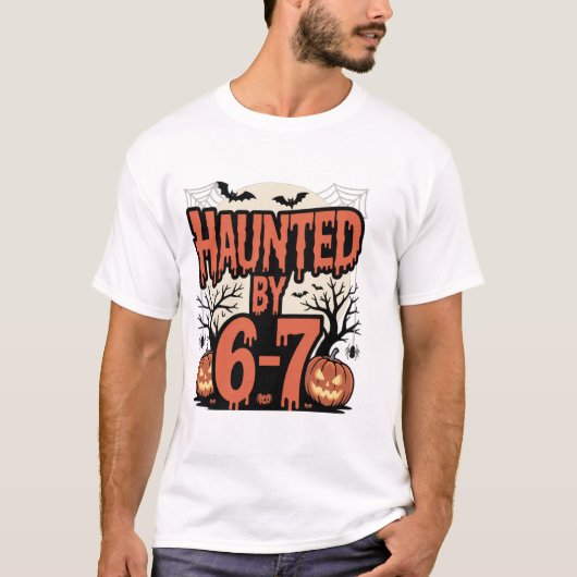 6_7に憑かれて Tシャツ (正面)
