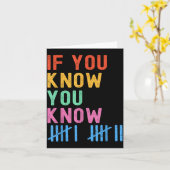 6 7 知ってる人向けのおもしろい タリー マークス シックス セブン カード (黄色い花)