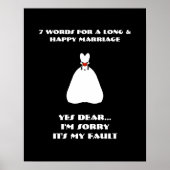 ７つの言葉で長く幸せな結婚生活を送る - ポスター (正面)