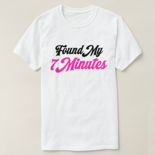 ７分間の恋人見つけたカップルTシャツ Tシャツ (デザイン正面)