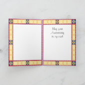 7周年カード カード (内部)