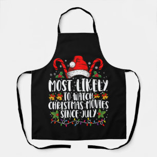 7月からクリスマス映画を見る可能性大 エプロン