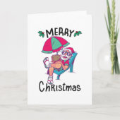 ７月のクリスマス カード (正面)