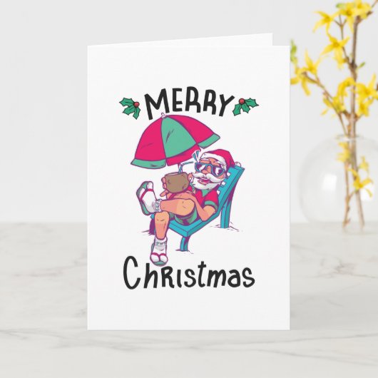 ７月のクリスマス カード (黄色い花)