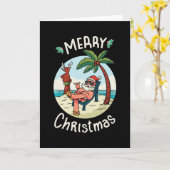 ７月のクリスマス カード (黄色い花)