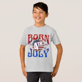 7月4日生まれ Tシャツ (正面フル)