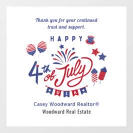 ７月４日 |ビジネスホリデー装飾事務所 ウィンドウサイン