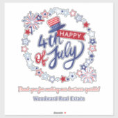 ７月４日 |不動産仲介業者ブランド認識度プロモーション シール (シート)