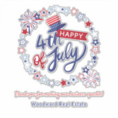 ７月４日 |不動産仲介業者ブランド認識度プロモーション シール (正面)