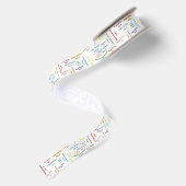 7月8日 誕生日 リボン サテンリボン (裏面)