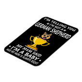 7 私はドイツの牧羊犬じゃないの ママ マグネット (左側)