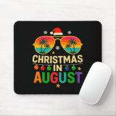 8月のクリスマス 夏休み クリスマス マウスパッド (マウス)