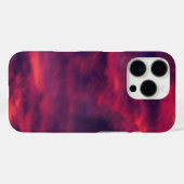 8月の赤色 Case-Mate iPhoneケース (裏面 (横))