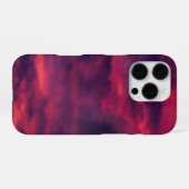 ８月の赤色 iPhoneケース (裏面横)