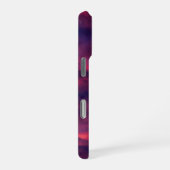 ８月の赤色 iPhoneケース (右側面)